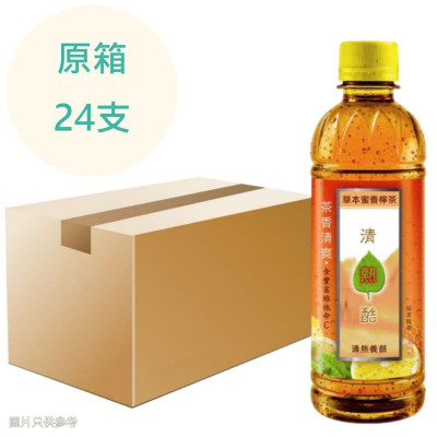 清熱酷 蜜香檸茶 350ml x24支 原箱